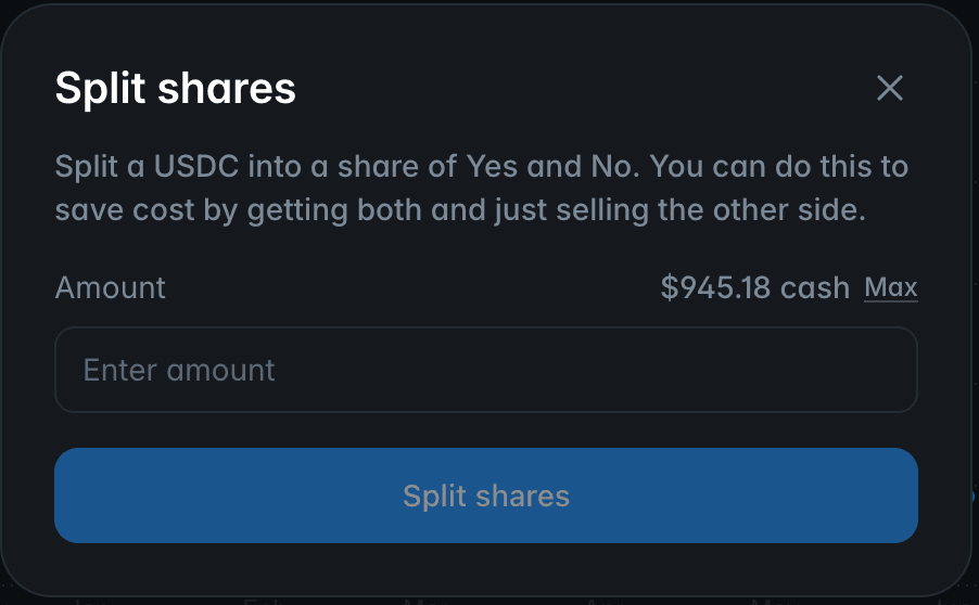 Entering the amount you want to allocate toward Holding Rewards farming.